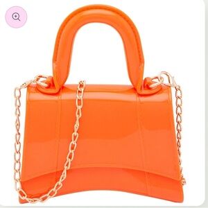 MICRO JELLY BAG ORANGE COLOR